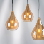 803033 Подвес PENTOLA 1х25W G9 ХРОМ/ЯНТАРЬ — изображение 4