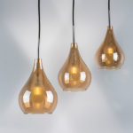 803033 Подвес PENTOLA 1х25W G9 ХРОМ/ЯНТАРЬ — изображение 6