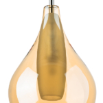 803033 Подвес PENTOLA 1х25W G9 ХРОМ/ЯНТАРЬ — изображение 2