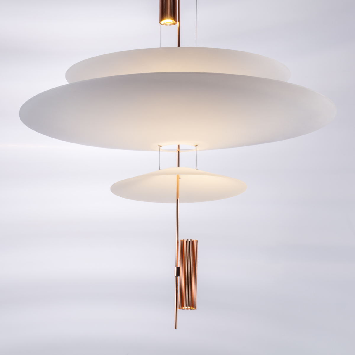 814532  2КОР! Люстра VIOLA LED 3x6W 560LM РОЗОВОЕ ЗОЛОТО/БЕЛЫЙ 3000K — изображение 7