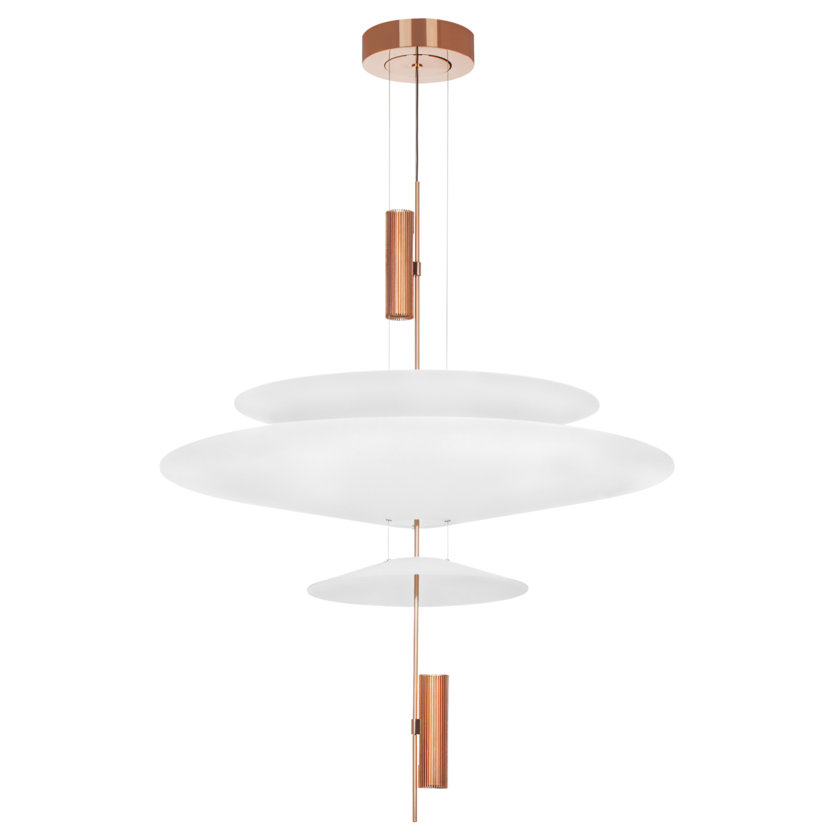 814532 2КОР! Люстра VIOLA LED 3x6W 560LM РОЗОВОЕ ЗОЛОТО/БЕЛЫЙ 3000K 814532 2КОР! Люстра VIOLA LED 3x6W 560LM РОЗОВОЕ ЗОЛОТО/БЕЛЫЙ 3000K — изображение 1