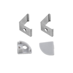 419101 Профиль PROFILED с полукруглым рассеив-м д/светодиод. лент, 1шт=2м — изображение 2