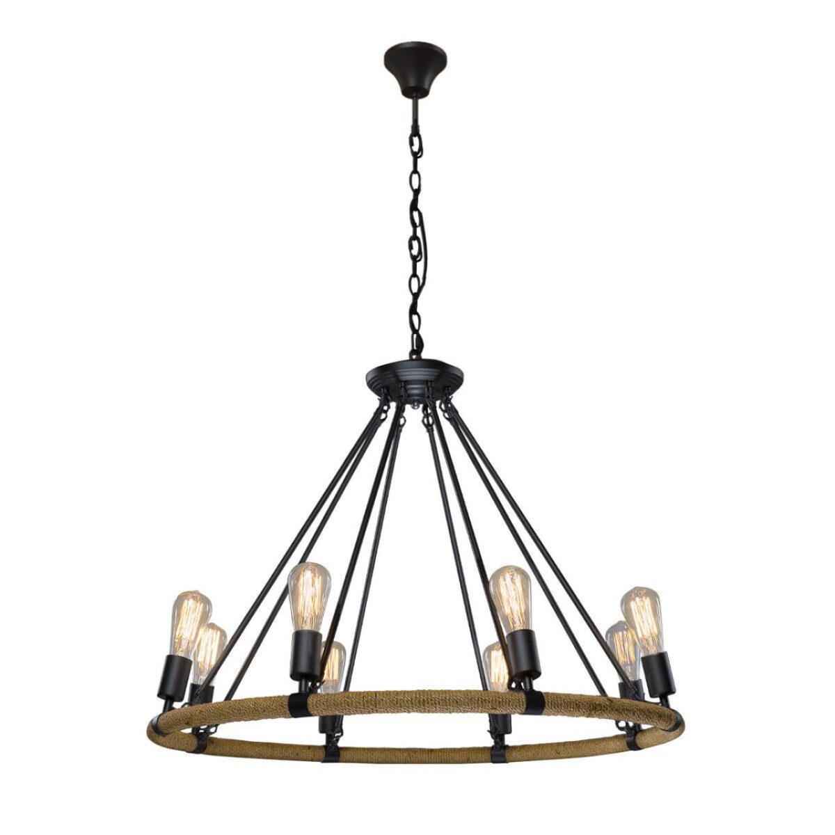 LOFT1861/8 Подвесная люстра LOFT IT Rope filament — изображение 1