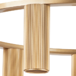 718093 Люстра ROMA 9х28W GU10 (led) ШАМПАНЬ — изображение 4