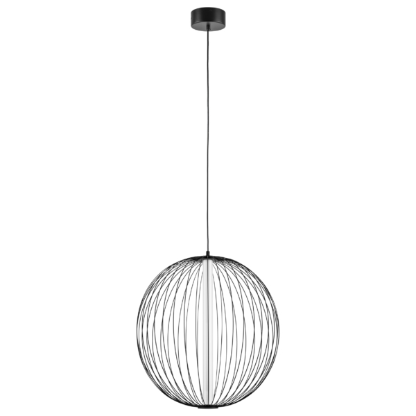 734057 Люстра SOLE 16W LED 1309LM 120G ЧЕРНЫЙ МАТОВЫЙ 3000K