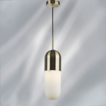 690111 Люстра RAMO 1х40W E27 БРОНЗА/БЕЛЫЙ — изображение 7