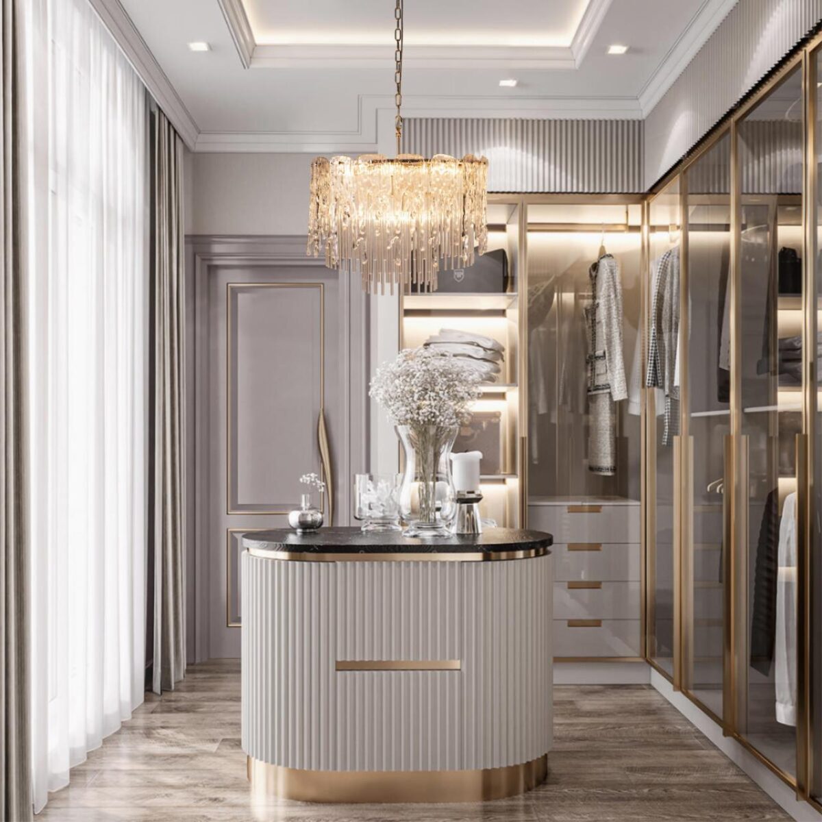 10298/600 French gold Подвесной светильник LOFT IT Florida — изображение 9