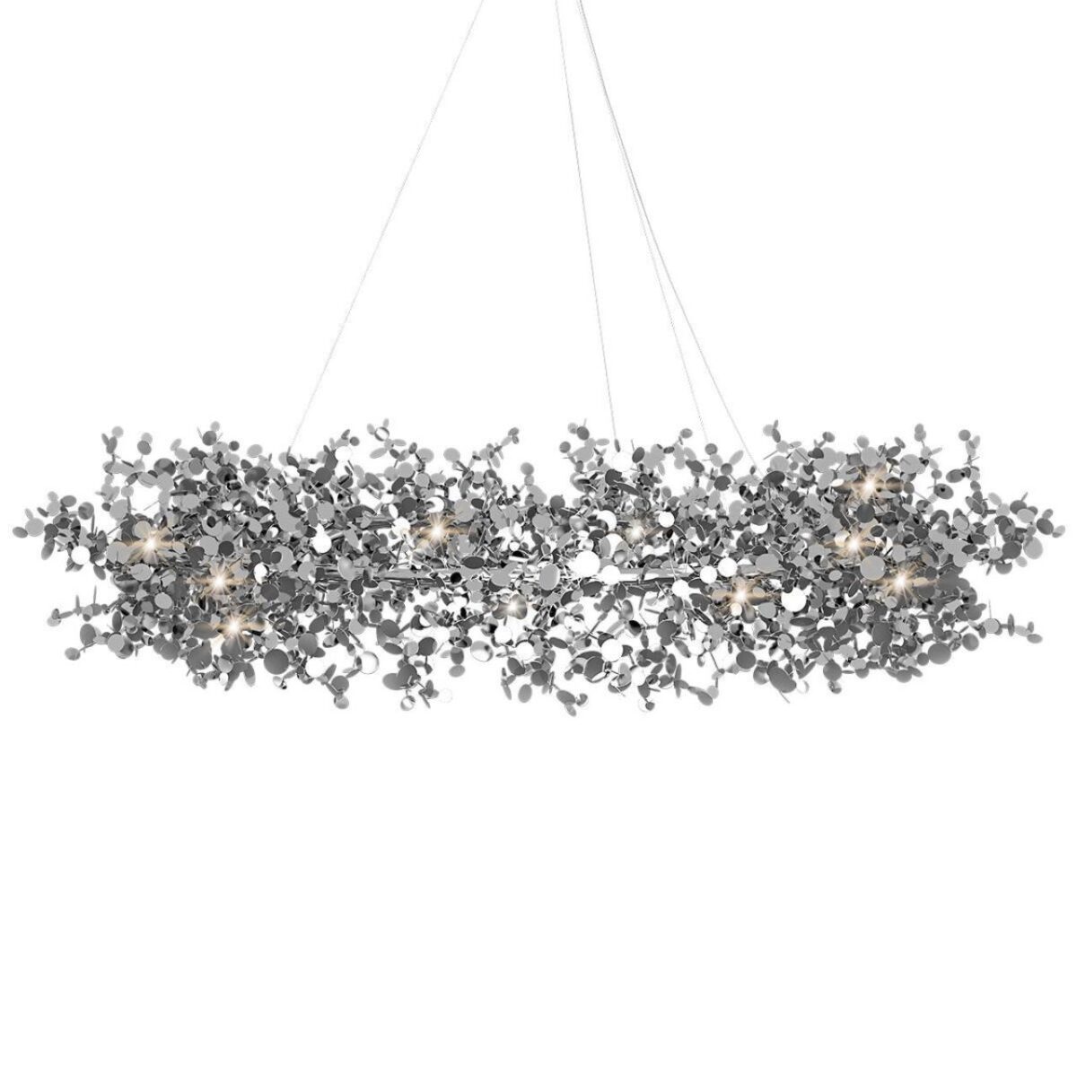 10101/1000 Chrome Подвесная люстра LOFT IT Spark — изображение 3