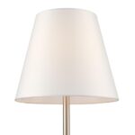 8283/1T CLASSI никель/белый, металл/керамика/текстиль Настольная лампа Е14 1*40W 220V KENTUKI — изображение 9