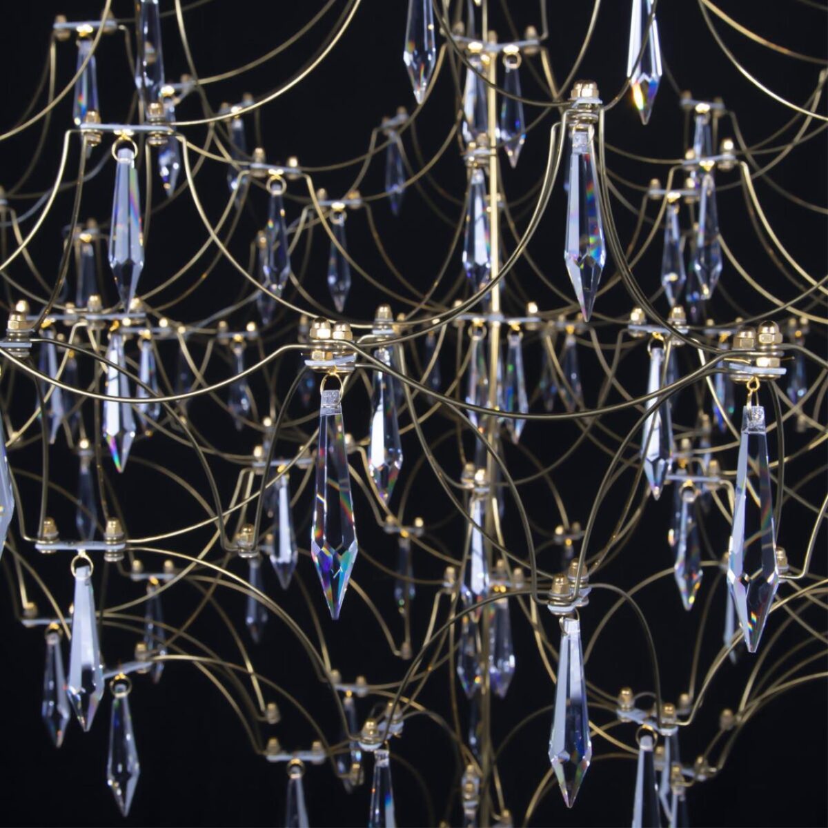 10259/1200 Gold Asfour Подвесной светильник LOFT IT Mira — изображение 2