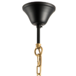 735010 Люстра EPSILON 1х40W E27 ЧЕРНЫЙ/ЗОЛОТО — изображение 4