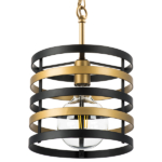 735010 Люстра EPSILON 1х40W E27 ЧЕРНЫЙ/ЗОЛОТО — изображение 7