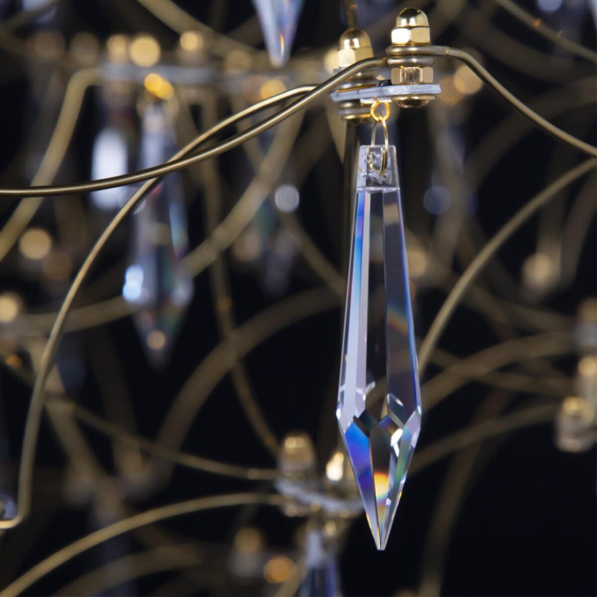 10259/1200 Gold Asfour Подвесной светильник LOFT IT Mira — изображение 7