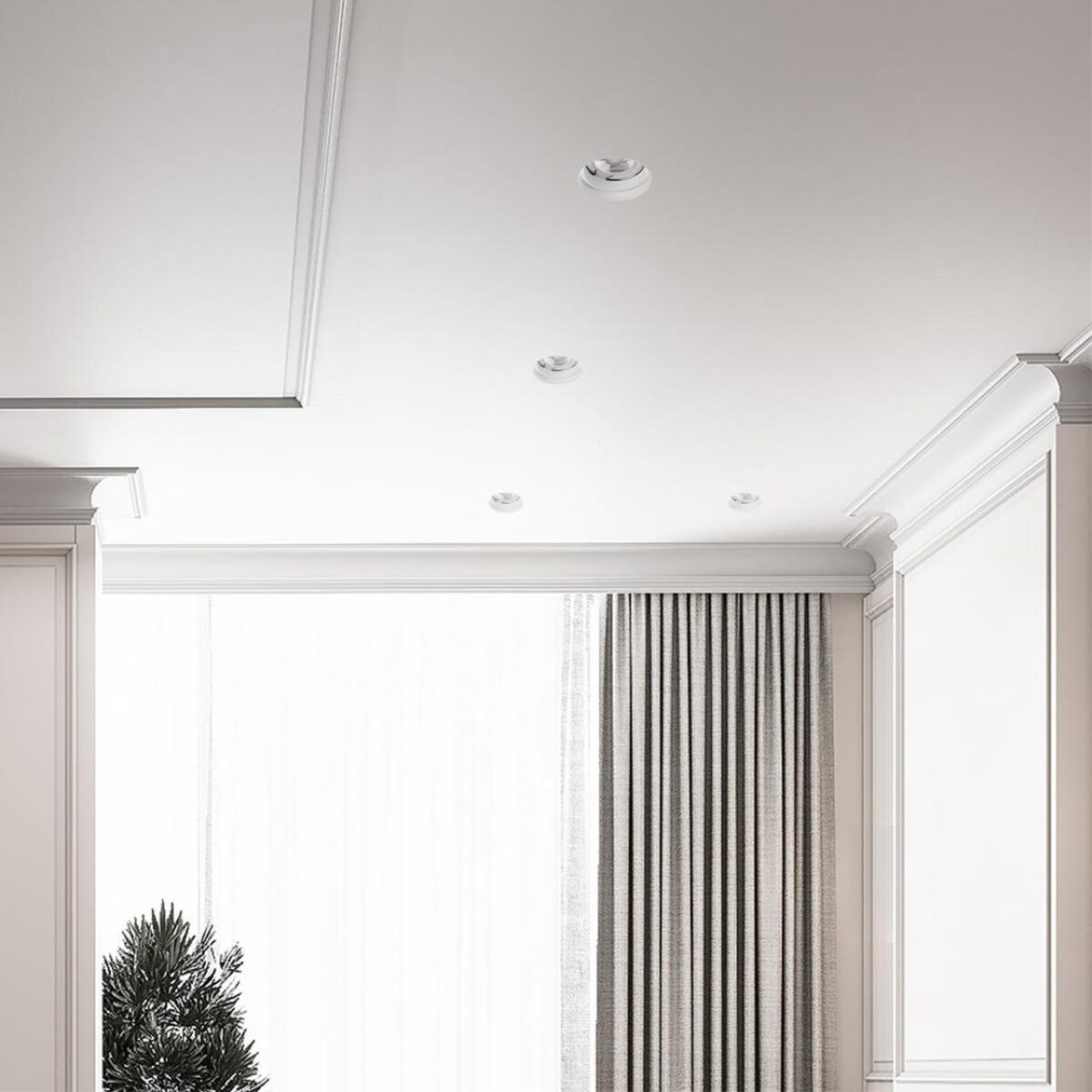 10356C Гипсовый встраиваемый светильник под покраску LOFT IT Ghost — изображение 5