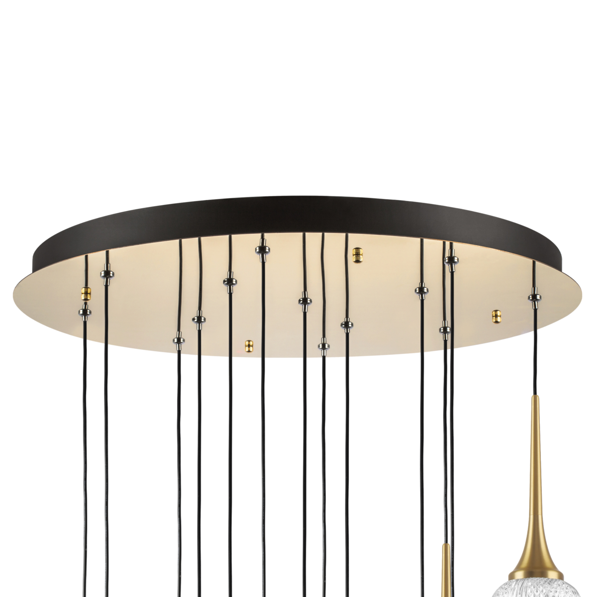 738131 Люстра ACRILE 53W LED 3217LM 360G ЗОЛОТО 3000K — изображение 2