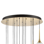 738131 Люстра ACRILE 53W LED 3217LM 360G ЗОЛОТО 3000K — изображение 2