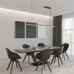 359442 OVER NT24 294 черный Светильник подвесной диммир. со сменой цв.темпер. (пульт ДУ/прилож. Smart Life) IP20 LED 48W 85-265V 3000-6000К SOTTO — изображение 8