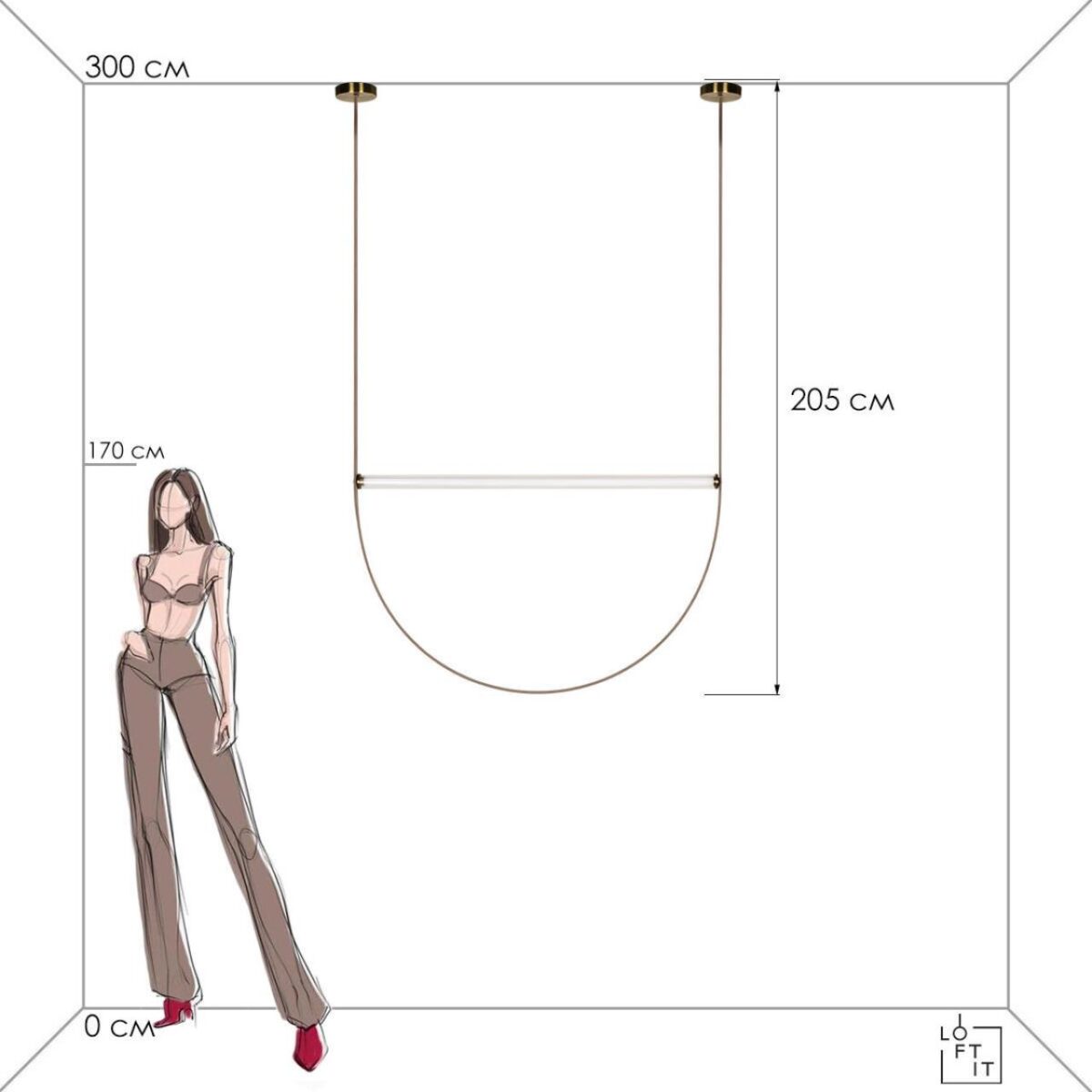 10221/2050 Подвесной светильник LOFT IT Liana — изображение 8