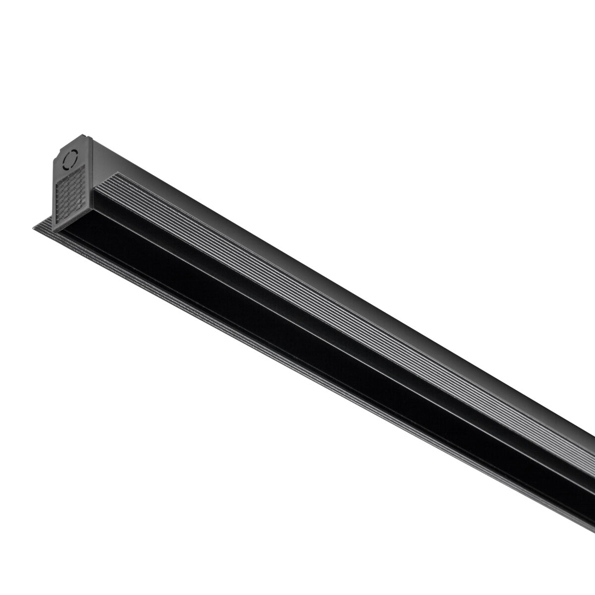 509227 Трек встраиваемый UNO 48V 2м ЧЕРНЫЙ (Заглушки и декоративный экран в комплекте) — изображение 2