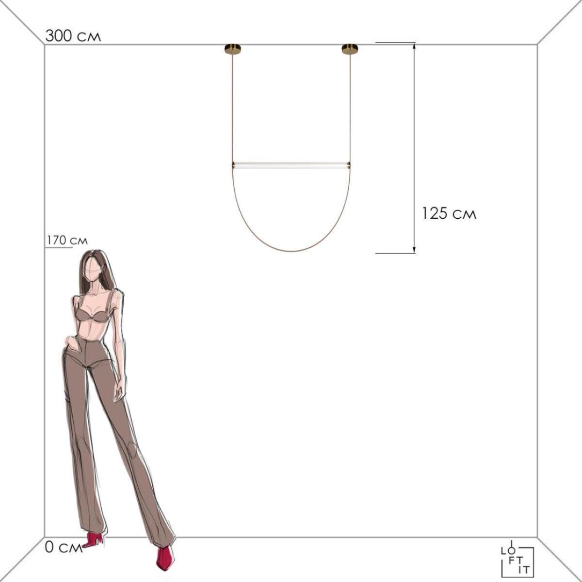 10221/1250 Подвесной светильник LOFT IT Liana — изображение 8