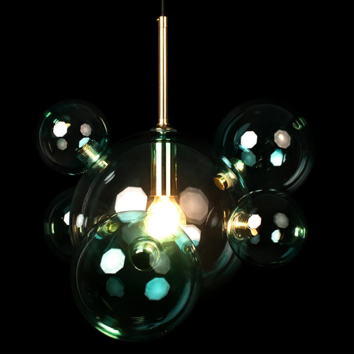 2027-P6 Blue mini Подвесной светильник LOFT IT Bolle — изображение 6