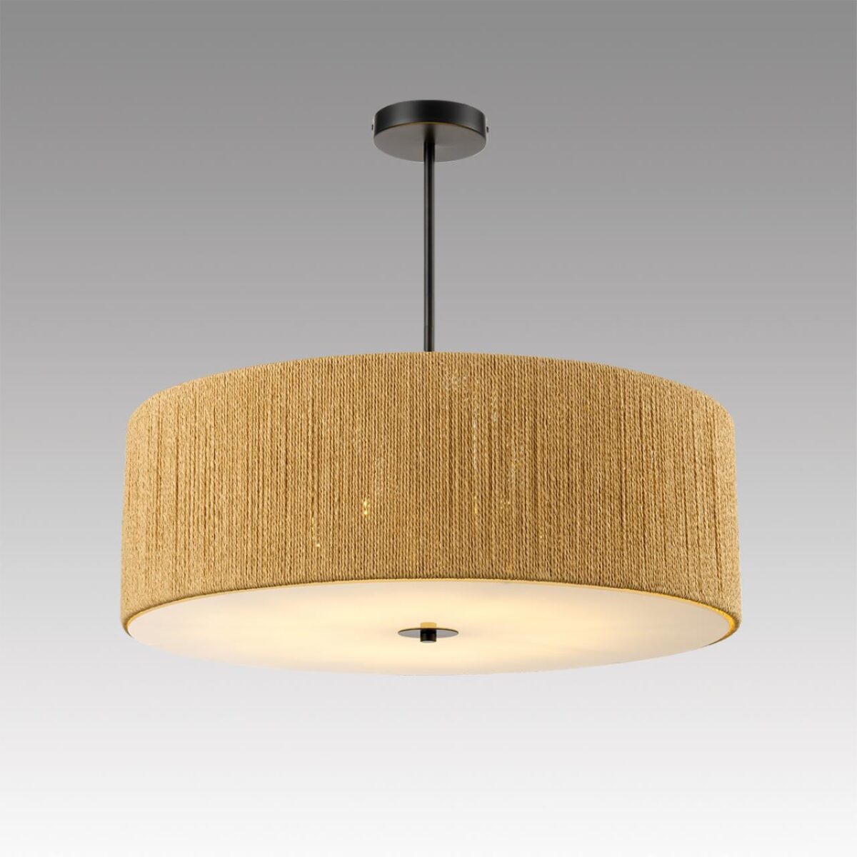 8286/7 ECO черный/коричневый, металл/веревка/стекло Люстра потолочная Е14 7*40W 220V SILVANA — изображение 6