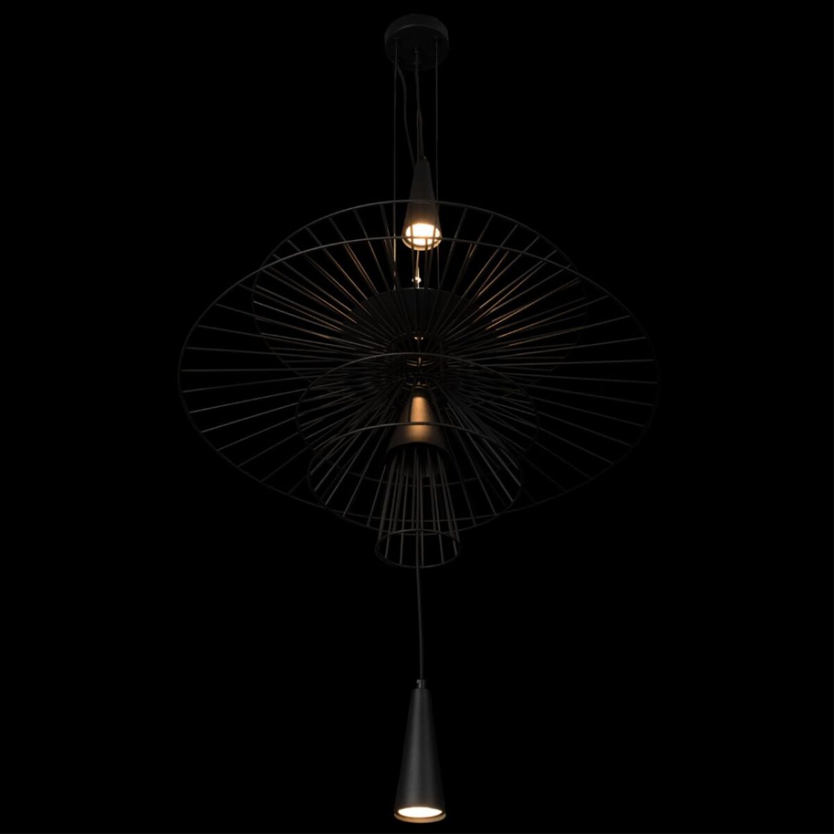 10141/600 Black Подвесной светильник LOFT IT Star — изображение 4