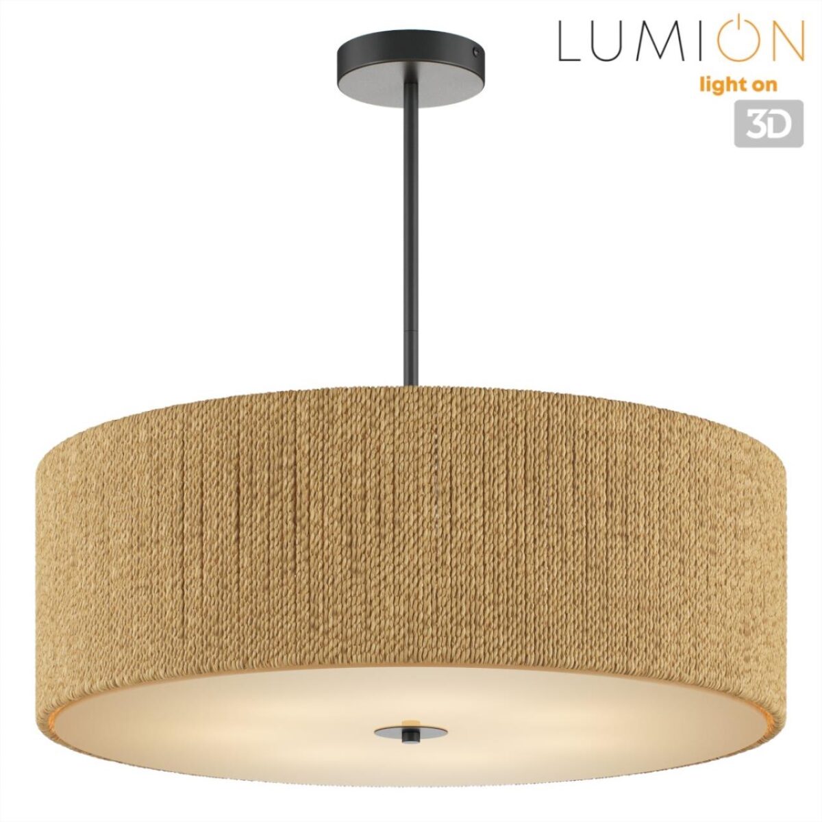 8286/7 ECO черный/коричневый, металл/веревка/стекло Люстра потолочная Е14 7*40W 220V SILVANA — изображение 3