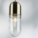 690011 Люстра RAMO 1х40W E27 БРОНЗА/ПРОЗРАЧНЫЙ — изображение 8