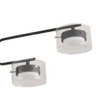 8349/6C COMFI черный/прозрачный, металл/стекло Светильник потолочный LED GX53 6*7W 220V NATALINA — изображение 9