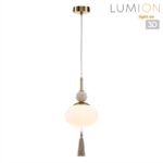 8272/1A NEOCLASSI латунь/бежевый/белый, металл/керамика/стекло Подвес Е14 1*40W 220V GLORIYA — изображение 3