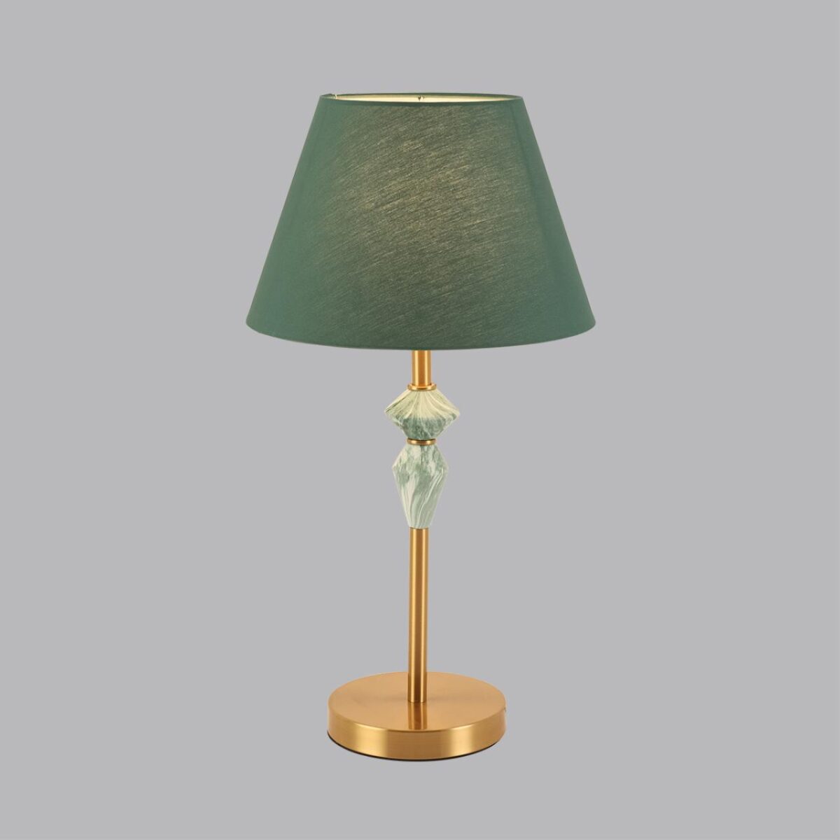 8275/1T CLASSI латунь/зеленый, металл/керамика/ткань Настольная лампа Е14 1*40W 220V VERMONT — изображение 6