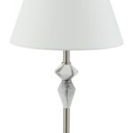 8274/1T CLASSI никель/белый/серый, металл/керамика/ткань Настольная лампа Е14 1*40W 220V VERMONT — изображение 8
