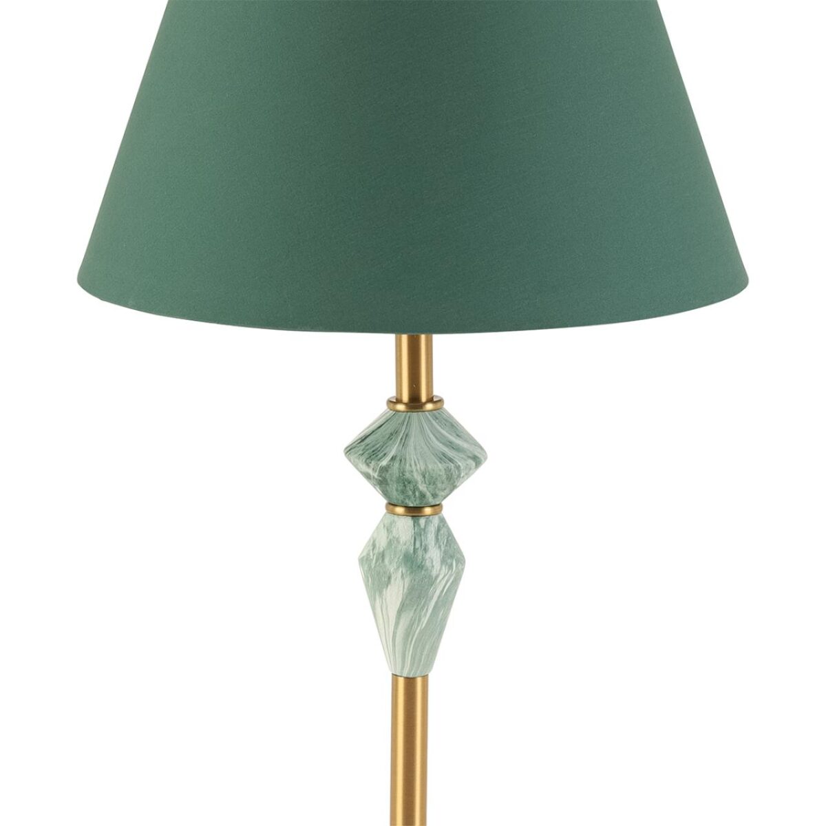 8275/1T CLASSI латунь/зеленый, металл/керамика/ткань Настольная лампа Е14 1*40W 220V VERMONT — изображение 9