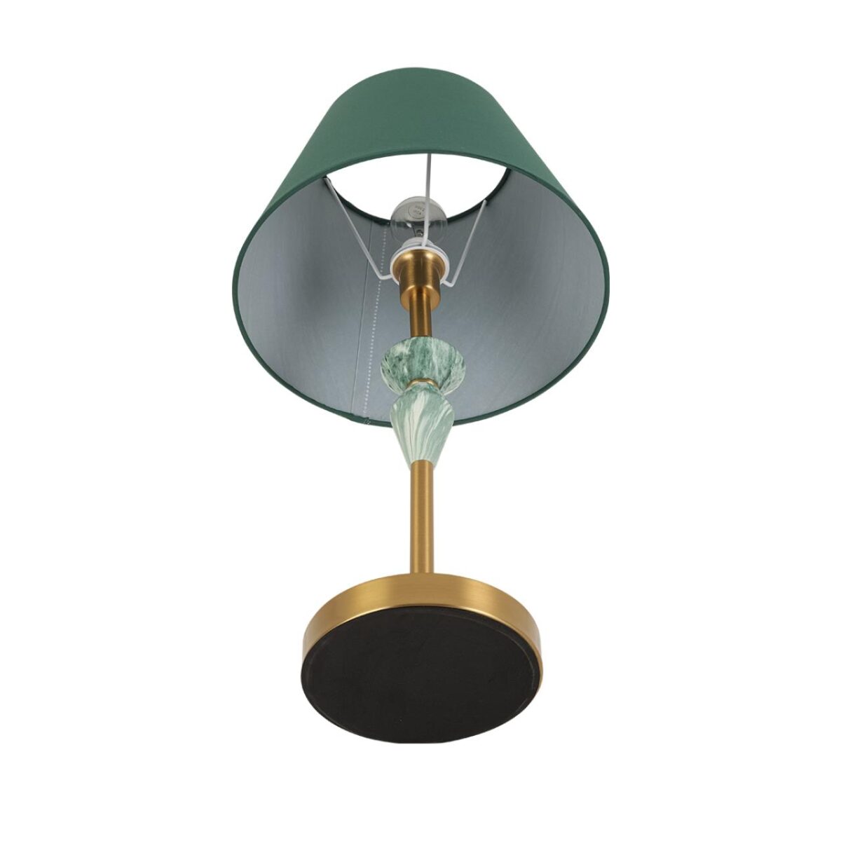 8275/1T CLASSI латунь/зеленый, металл/керамика/ткань Настольная лампа Е14 1*40W 220V VERMONT — изображение 8