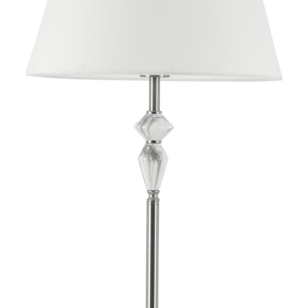 8274/1F CLASSI никель/белый/серый, металл/керамика/ткань Торшер Е27 1*60W 220V VERMONT — изображение 9