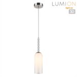 8270/1A NEOCLASSI хром/белый, металл/стекло Подвес Е14 1*40W 220V TRACY — изображение 2