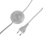 8274/1F CLASSI никель/белый/серый, металл/керамика/ткань Торшер Е27 1*60W 220V VERMONT — изображение 10