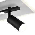 8256/40CL LEDIO белый/черный, металл/пластик Светильник потолочный LED 40W 3000-6500К 220V STELLS — изображение 5