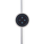 8310/14WL LEDIO серебро, металл/силикон Настенный светильник с диммером LED 14W 3000/4000/7000K 220V BRAM — изображение 4