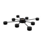 8344/8C COMFI черный, металл Люстра GX53 LED 8*7W 220V TORINA — изображение 5