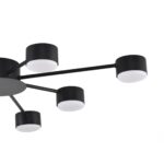 8344/8C COMFI черный, металл Люстра GX53 LED 8*7W 220V TORINA — изображение 8