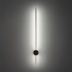 8311/14WL LEDIO золотой, металл/силикон Настенный светильник с диммером LED 14W 3000/4000/7000K 220V BRAM — изображение 7