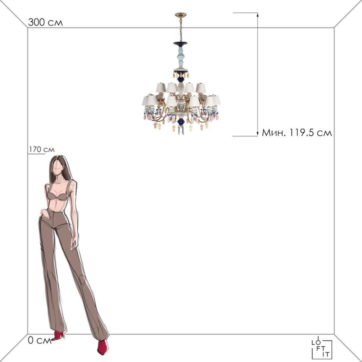 10203/12+8 Mult Подвесной светильник LOFT IT Grace — изображение 8