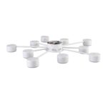 8343/10C COMFI белый, металл Люстра GX53 LED 10*7W 220V TORINA — изображение 4