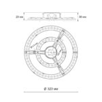 357571 KLARK NT23 Модуль LED 72Вт без ДУ 4000K D323 IP20 — изображение 5