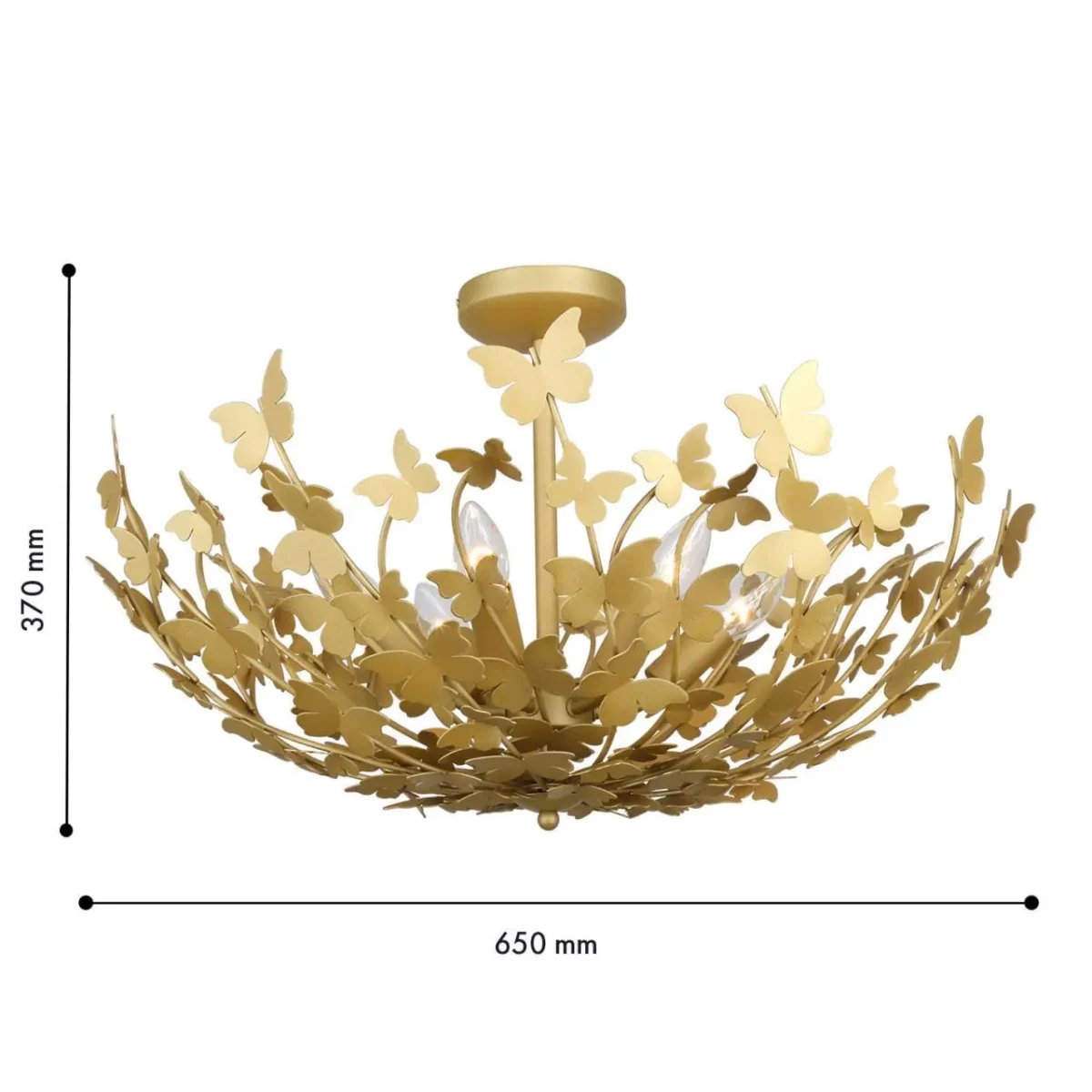 4735-6C, потолочный светильник, D650xH370, 6xE14x40W, excluded — изображение 2