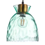 806114 Подвес NUBELLA 1х12W (led) E27 ЧЕРНЫЙ/БРОНЗА/ГОЛУБОЙ — изображение 5