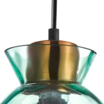 806114 Подвес NUBELLA 1х12W (led) E27 ЧЕРНЫЙ/БРОНЗА/ГОЛУБОЙ — изображение 6