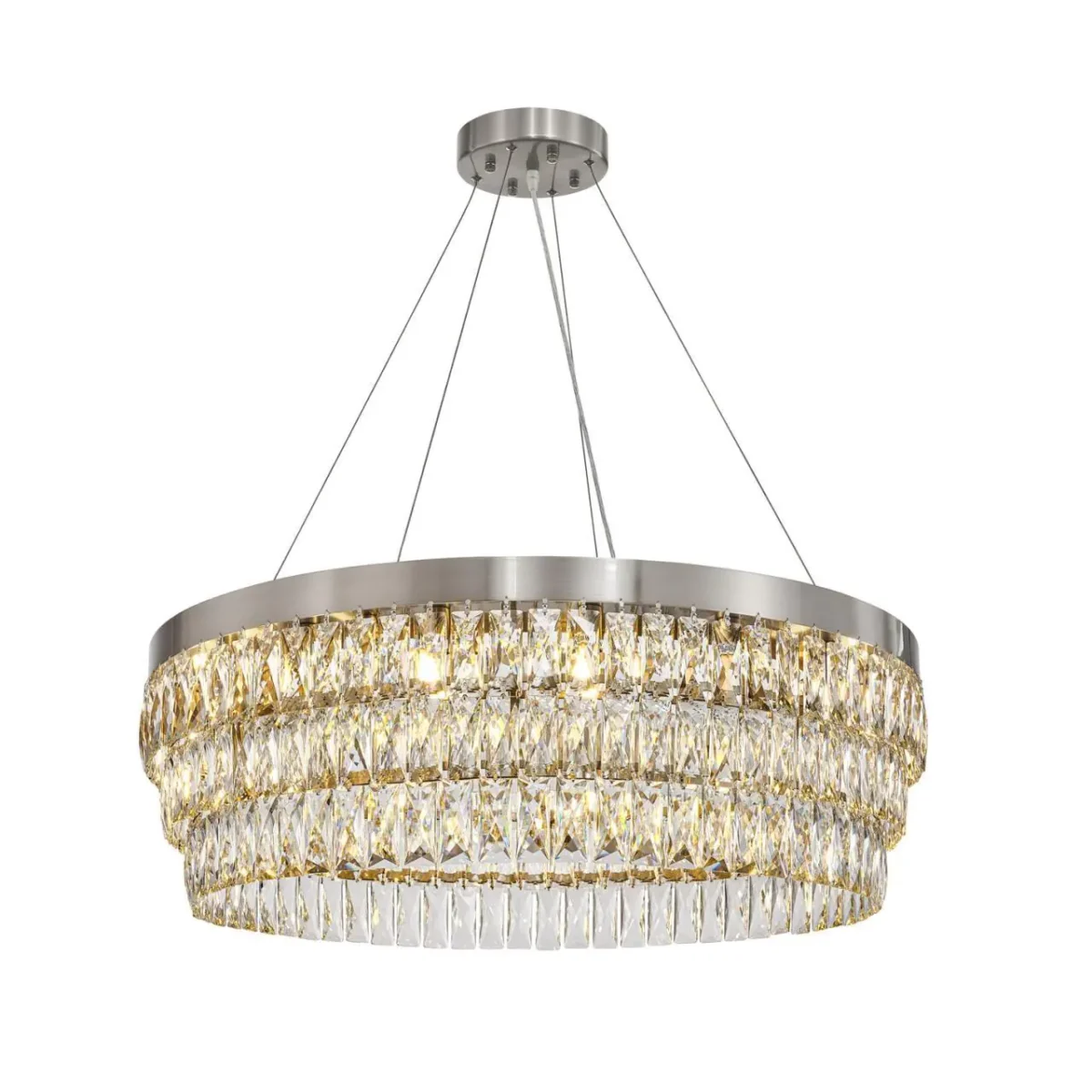 4715-16P, Подвесная люстра, D800xH260/1760, 16xG9x40W, excluded — изображение 1